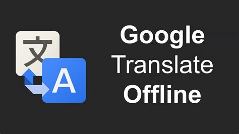 traductor google app for offline use